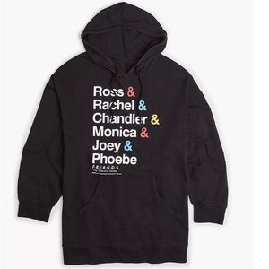 Friends Black Hoodie